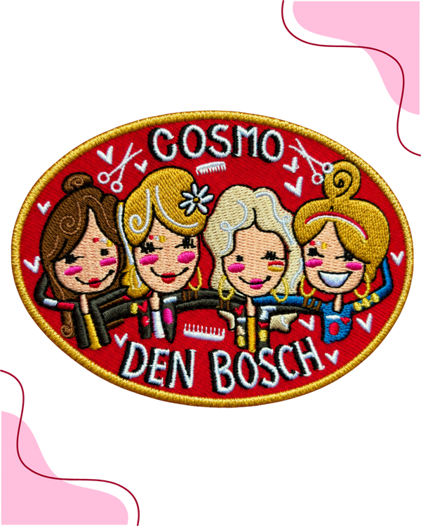 Maatwerkembleem Cosmo Den Bosch